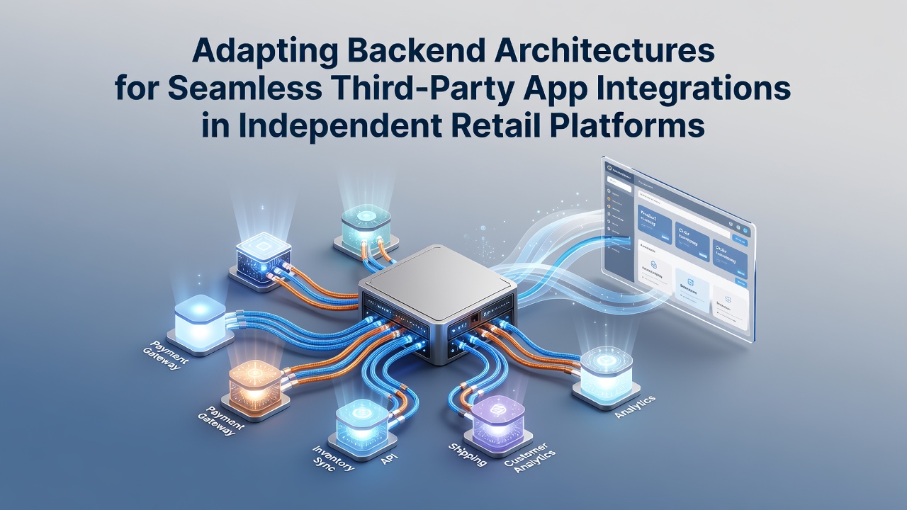 Adapting Backend Architectures for Seamless Third-Party App Integrations in Independent Retail Platforms