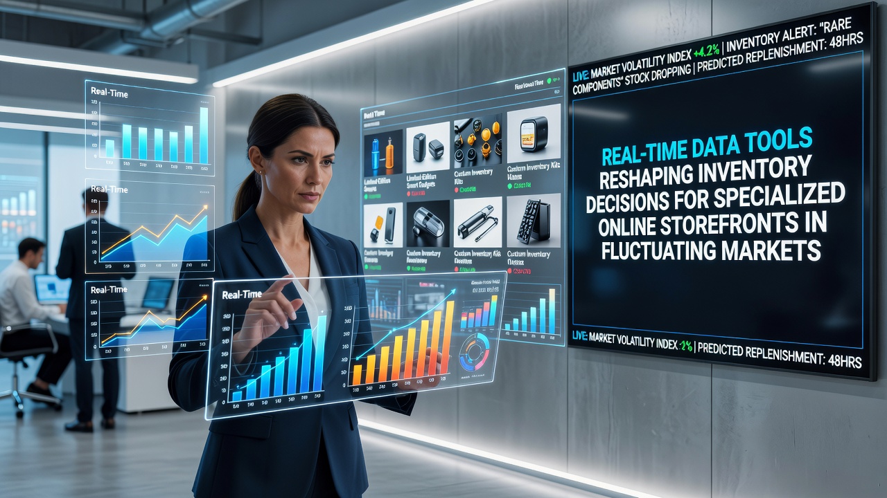 Examining How Real-Time Data Tools Reshape Inventory Decisions for Specialized Online Storefronts in Fluctuating Markets