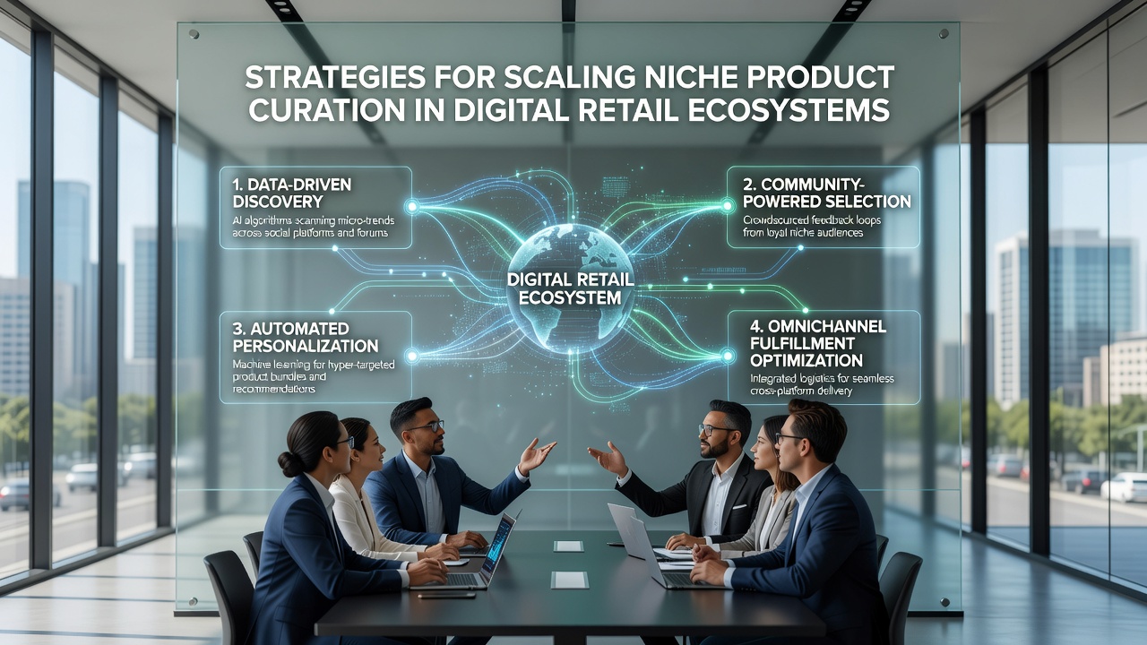 Supply chain logistics and curation workflow for niche products in an online retail environment